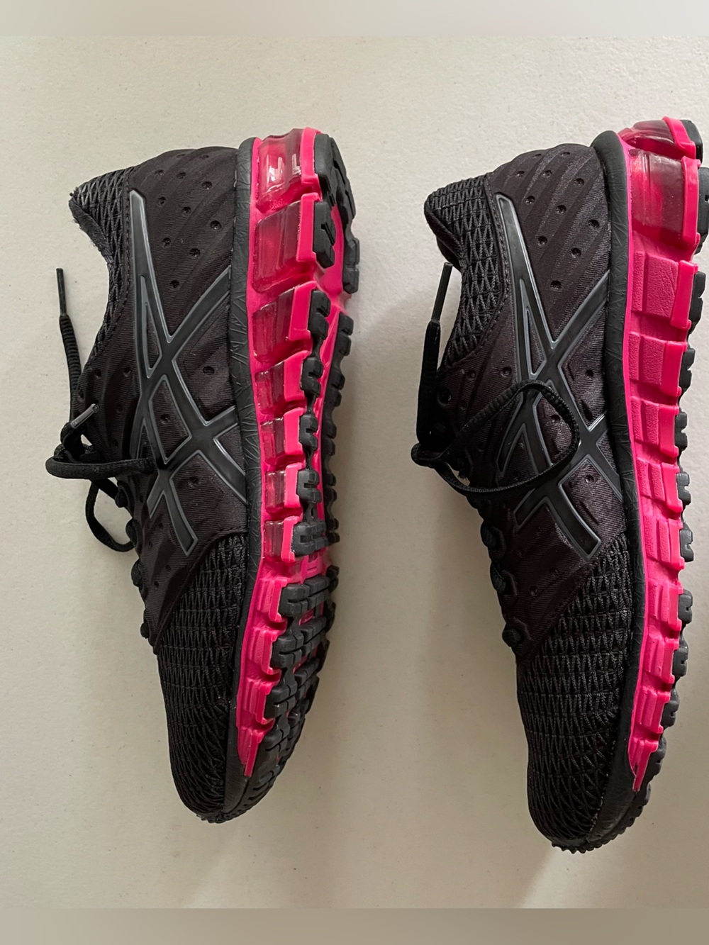 ASICS Women's Gel-Quantum 180 2 Running Shoes - Black/Cosmo Pink - Size US 7 - Picture 2 of 11